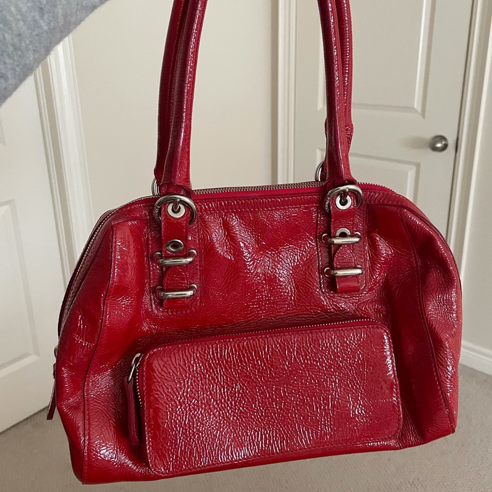 Laurel Patent Leather Bag